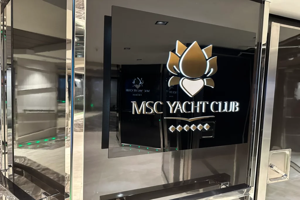 MSC Yacht Club: un écrin luxueux au cœur du navire