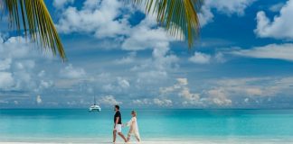 Une plage "adults only" aux Bahamas proposée par le croisiériste Royal Caribbean