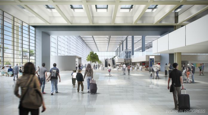 Le nouveau terminal 1 de l’aéroport de Marseille se prépare à faire peau neuve