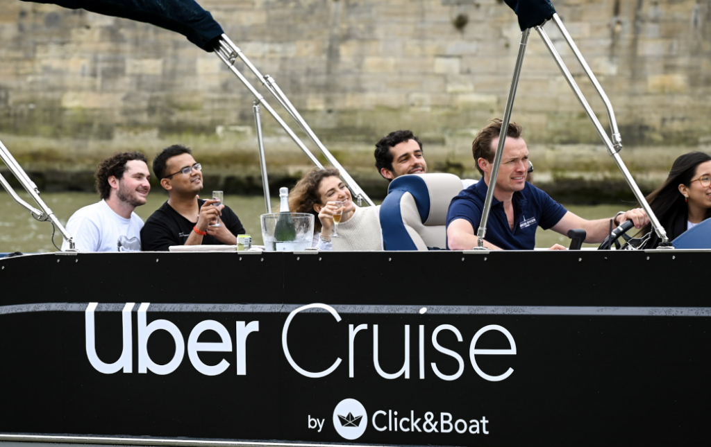 Uber des croisières privées sur la Seine dès le 12 juillet
