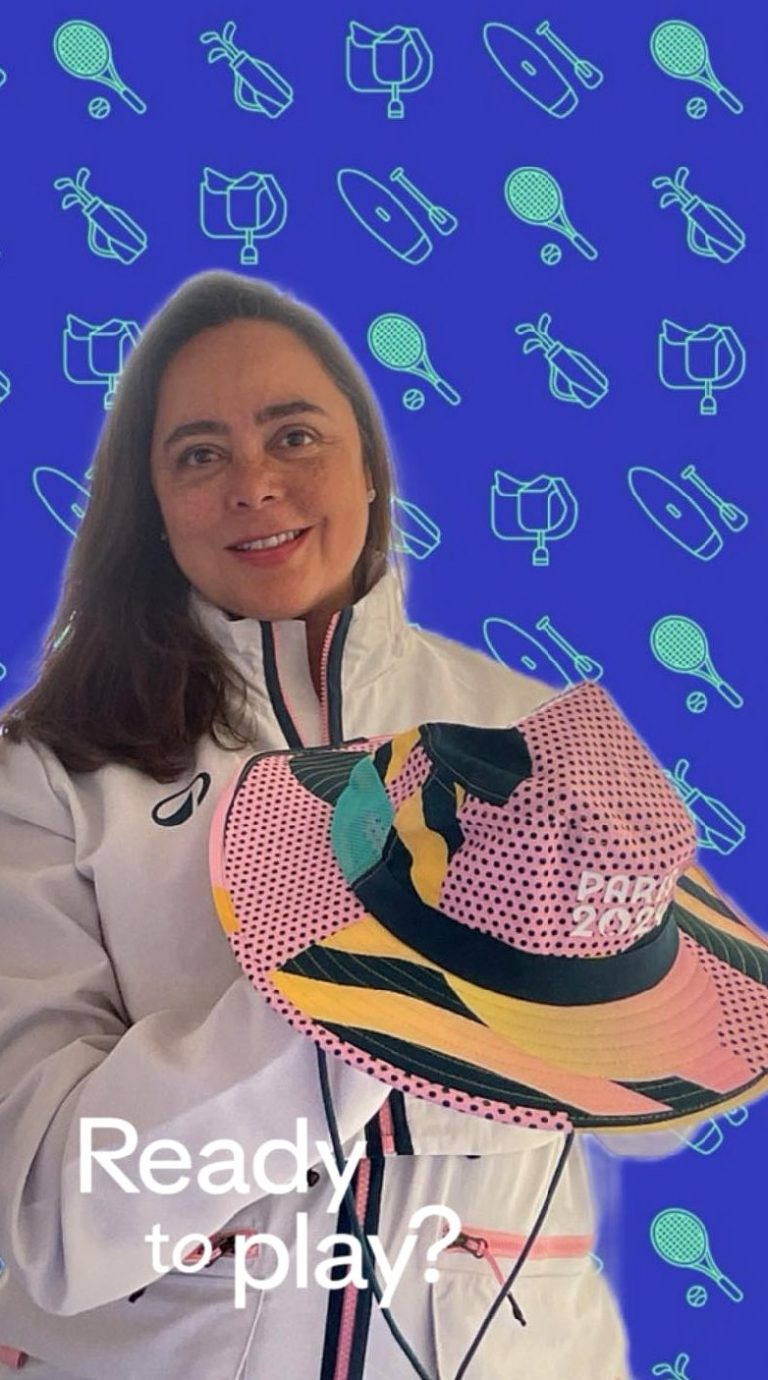 Mercedes Castillo, volontaire aux JO