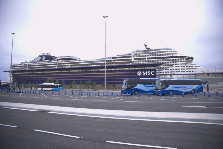MSC: le nouveau terminal de Barcelone accueille ses premiers passagers
