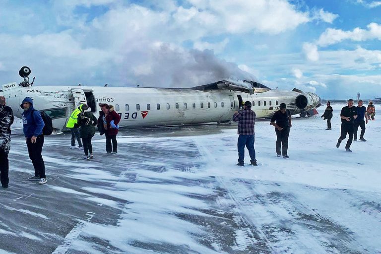 Delta: un accident à l’atterrissage à Toronto