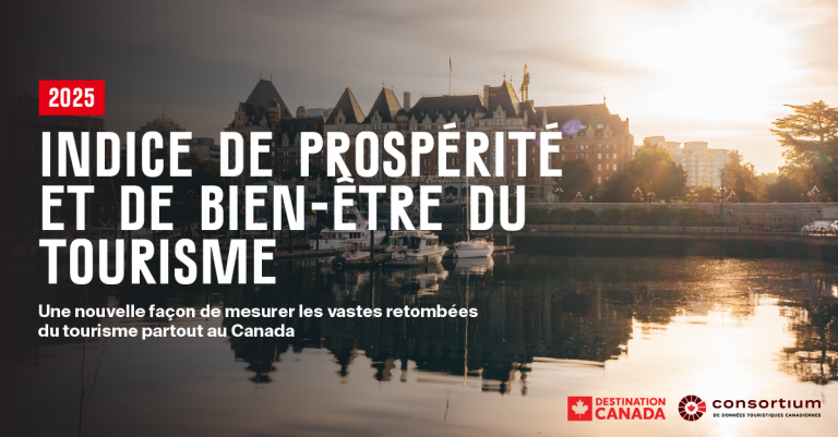 Destination Canada lance « l’indice de prospérité » pour mesurer les retombées du tourisme
