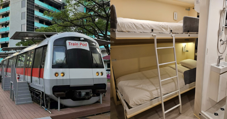 Singapour: d’anciens wagons de métro transformés en hôtel