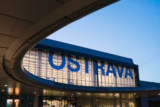 La gare d'Ostrava