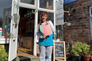 Beth des Hidden Lane Tearooms - Glasgow