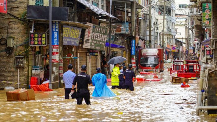 Chine: inondations dans la province du Guizhou et dépression tropicale au Hainan