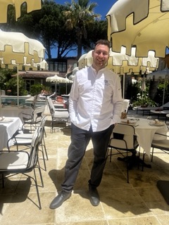 Luca Binaschi, nouveau chef de La Bastide de Saint-Tropez