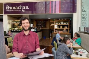 James du Cranachan Café, Glasgow