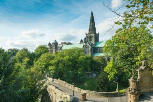La cathédrale de Glasgow dans le district de Dennistoun - Glasgow