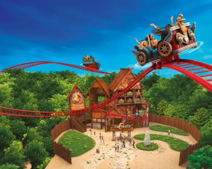 La nouvelle attraction du Parc Astérix accueille les visiteurs
