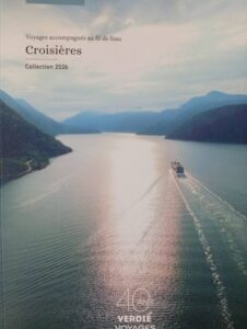 brochure croisières - Verdié Voyages