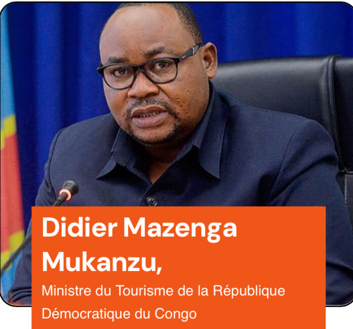 Didier Mazenga Mukanzu, Ministre du Tourisme de la RDC