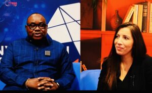 Didier Mazenga Mukanzu, Ministre du Tourisme de la RDC et Sonia Deslys