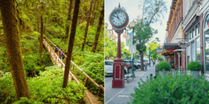 (1) Parc national Olympique (2) Walla Walla ©State of Washington Tourism