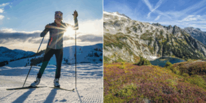 (1) Winthrop (2) Parc national de North Cascades ©State of Washington Tourism