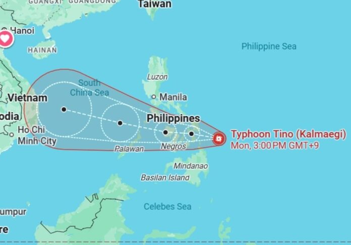 Le typhon Kalmaegi arrive aux Philippines et se dirigera vers le Vietnam