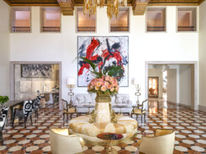 Hotel Cipriani, A Belmond Hotel, Venice by Peter Marino. Reception Area