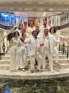 Une partie de la famille Travel Évasion 