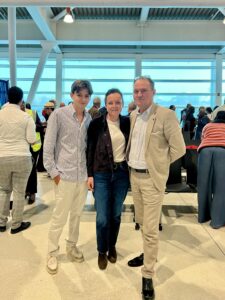 Le petit fils Dubreuil, Sophie Jean-Victor directrice générale déléguée chez Groupe Dubreuil et Grégory Jamet