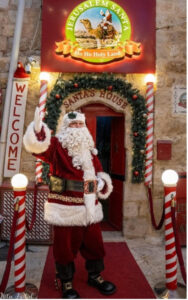 Santa’s House in the Old City of Jerusalem. Credit Pic:Neta Avital