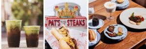Good Karma Café / Pat's King of Steaks  / Friday Saturday Sunday