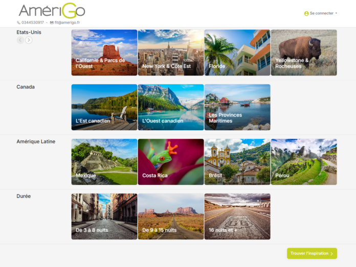 Amérigo lance une interface qui permet aux agences de faire leur devis sur mesure