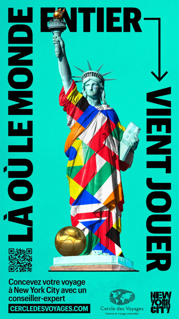 New York City mise sur la coupe du monde de la FIFA pour séduire les voyageurs français