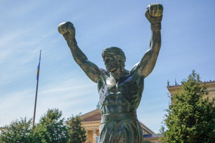 Rocky Statue, May 2021 photo by K Huff for PHLCVB