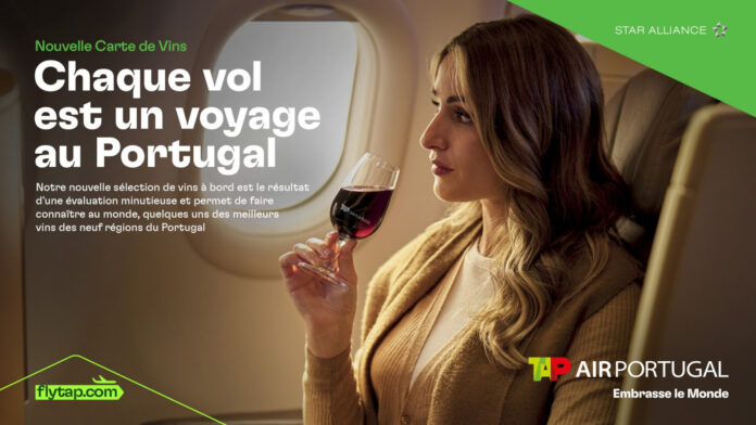 TAP: une nouvelle carte des vins portugais à bord