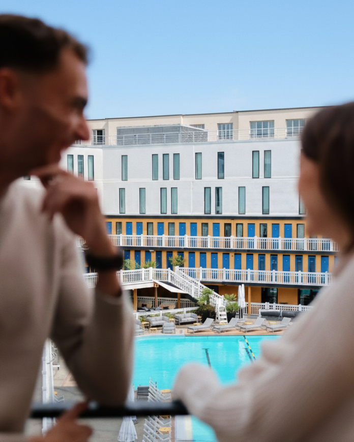 La Saint Valentin à l'Hôtel Molitor, à Paris