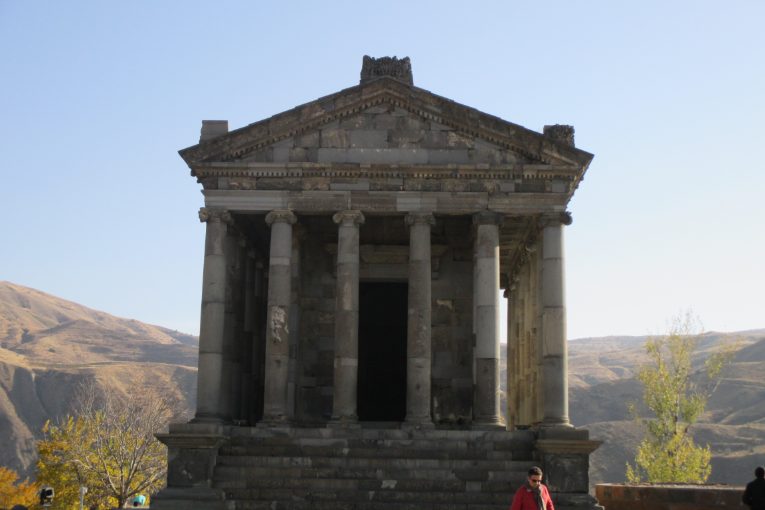 Le temple de Garni en Arménie
