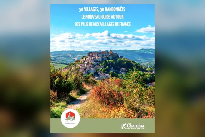 Couverture du guide 50 randonnées autour des Plus Beaux Villages de France