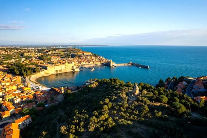 Collioure, sur la côte Vermeille, en Occitanie