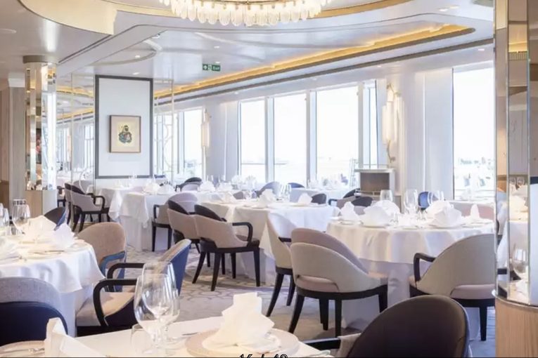 Le restaurant Sir Samuels à bord du Queen Anne