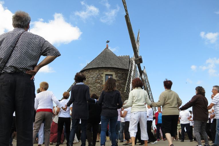 Un fest-noz en Bretagne