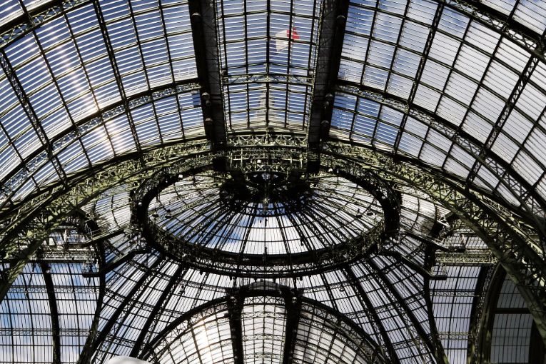 La verrière de la nef du Grand Palais