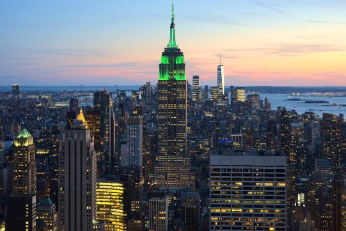 L’Empire State Building et Midtown Manhattan