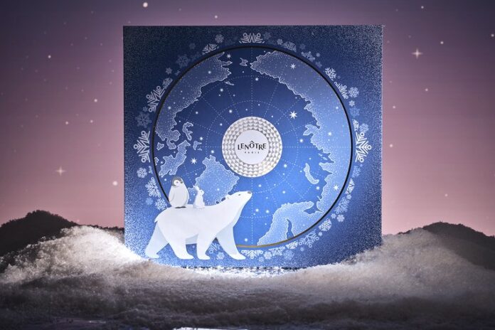 Calendrier de l’Avent Lenôtre « Noël sous la voie lactée »