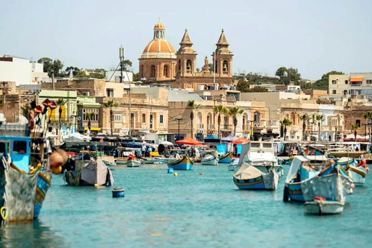 Le port de Marsaxlokk, à Malte