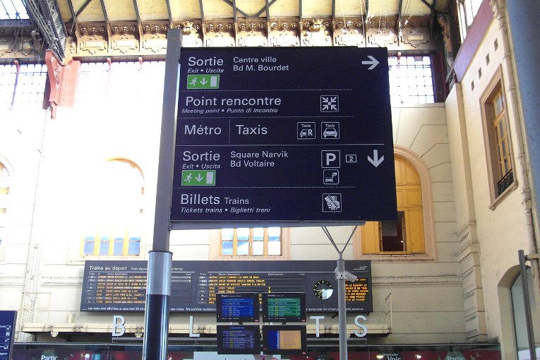 La gare de Marseille-Saint-Charles