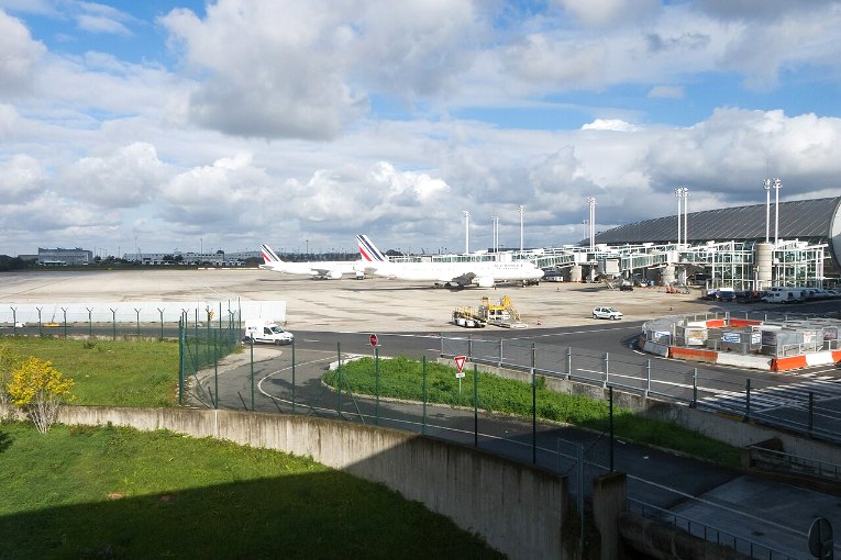 Avions sur le tarmac de Paris-Charles de Gaulle