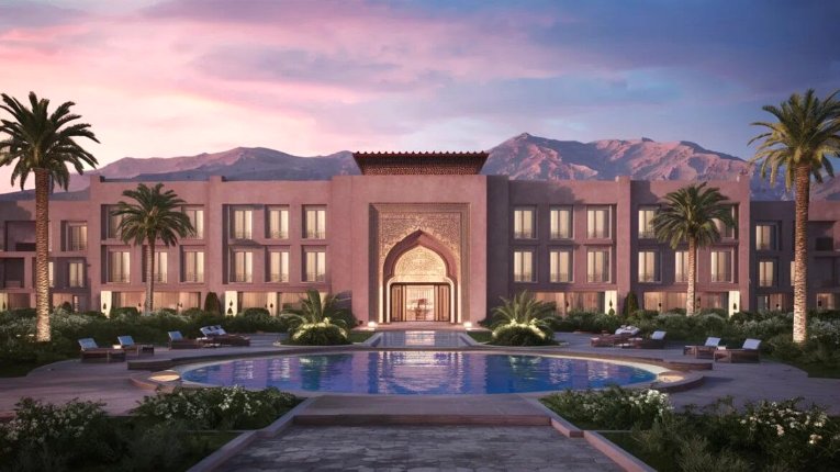 Le Park Hyatt Marrakech, au sein du domaine Al Maaden, face à l’Atlas