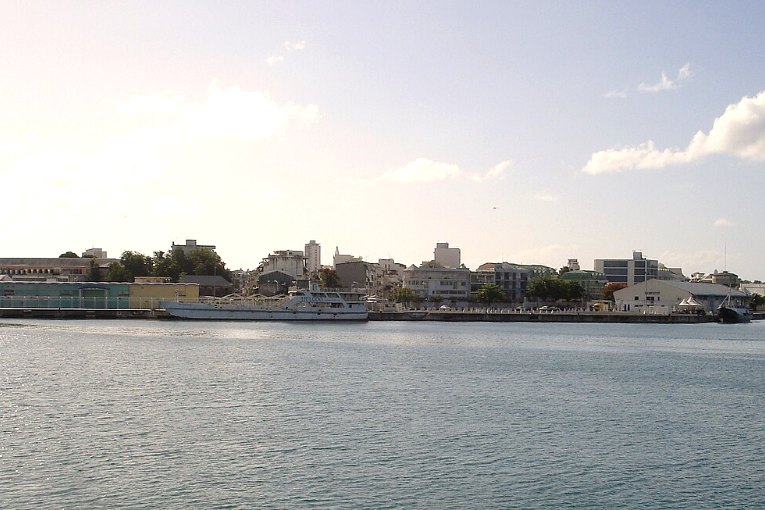 Le front de mer de Pointe-à-Pitre, en Guadeloupe