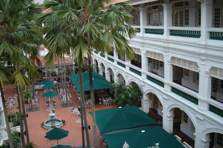 Le Raffles Hotel de Singapour, maison mère de la marque
