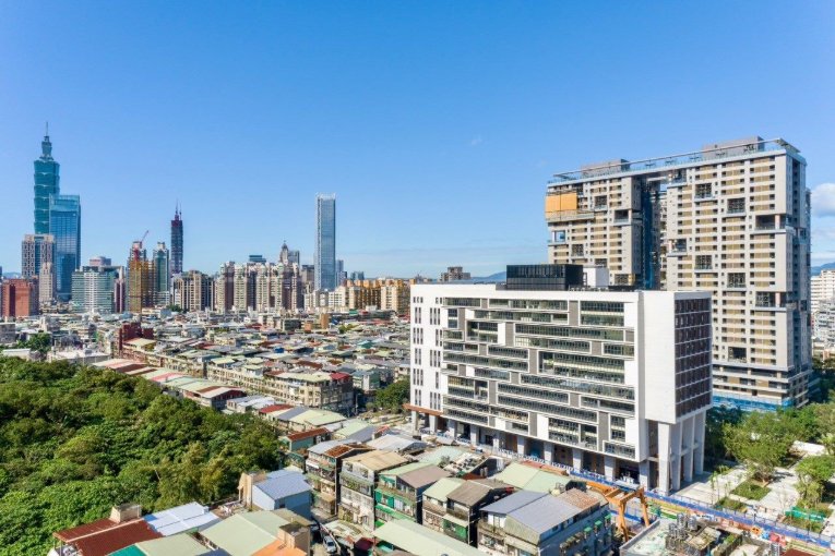 Le quartier de Xinyi vu depuis Taipei 101