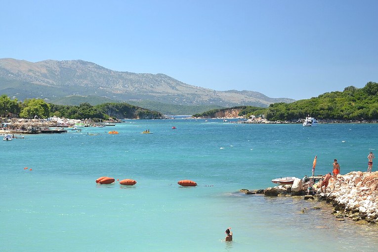 La plage de Ksamil, en Albanie