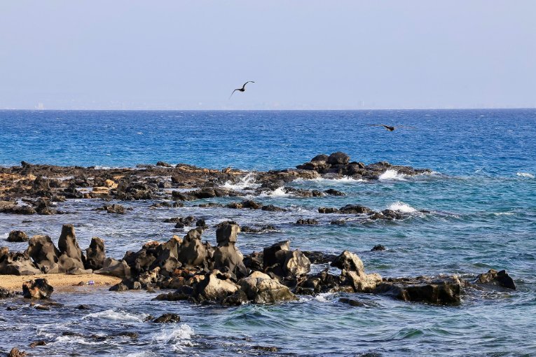 Une plage d’Umluj, sur la côte saoudienne de la mer Rouge